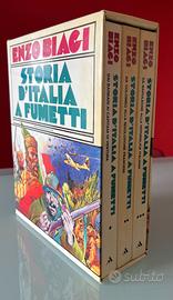 Enzo Biagi STORIA D'ITALIA A FUMETTI 1980