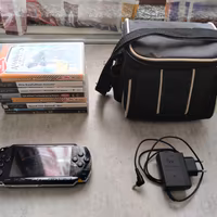 Sony PSP 1004 (Fat) Mod + 6 Giochi + Access