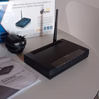 ROUTER ZYXEL P-660HW-D1  WIRELESS ADSL2+  NON TEST