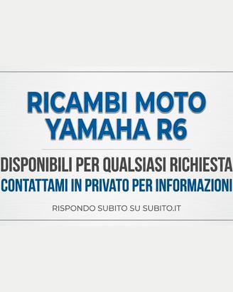 Ricambi Yamaha R6