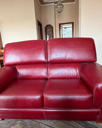 Coppia divani in pelle, mai usati