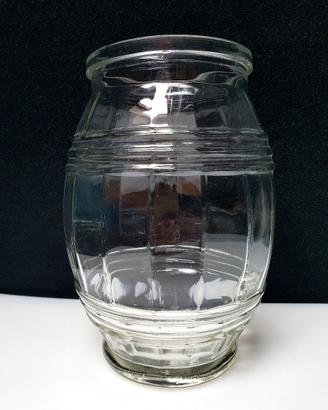 Vaso in vetro per caramelle originale anni 60