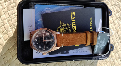 Orologio Addiesdive Pilot in bronzo