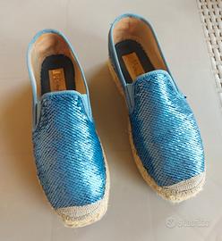 Espadrillas in cuoio 