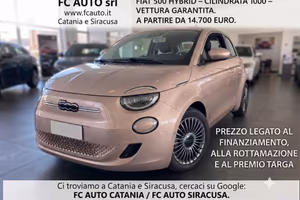 Fiat 500 1.0 Hybrid NUOVA DA IMMATRICOLARE!