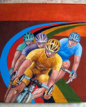 opere quadri ciclismo campionati del mondo 2008 va