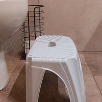 Sgabello Step 1 antiribaltamento in plastica Bama