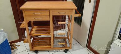 vendosi il carellino da cucina