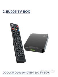 DCOLOR Decoder DVB-T2/C TV BOX