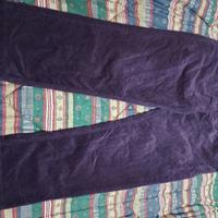 Pantaloni donna 55  in velluto elastame cotone Sma