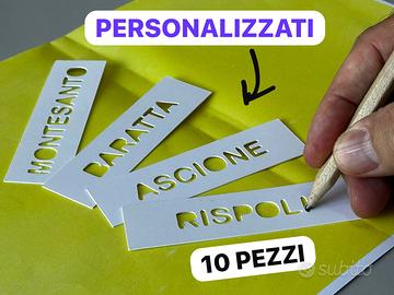 10 Pz. NORMOGRAFO Normografi elezioni votazioni