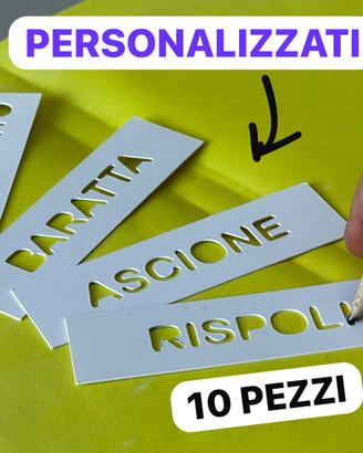 10 Pz. NORMOGRAFO Normografi elezioni votazioni