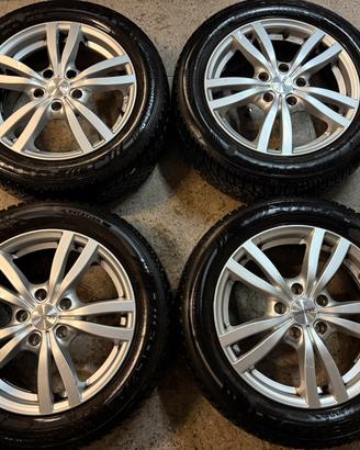 Set 4 Cerchi in lega 16' Audi A3/Q3 Golf con gomme