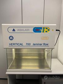 Cappa flusso laminare verticale laboratorio