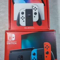 NINTENDO SWITCH OLED E V2 CON SCATOLA E ACCESSORI
