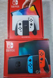NINTENDO SWITCH OLED E V2 CON SCATOLA E ACCESSORI
