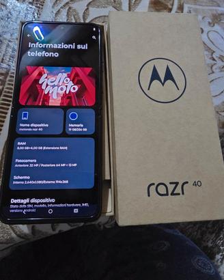 MOTOROLA RAZR 40 256 GB COLORE VIOLA.