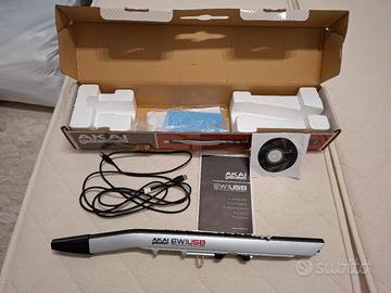 Akai Ewi sax midi con software e imballo originale