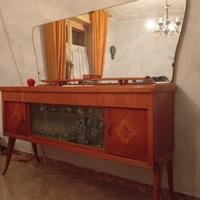 BUFFET E CONTROBUFFET LEGNO INTARSIATO