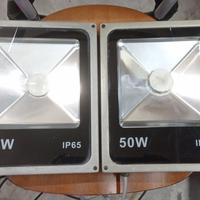 Coppia fari da esterno IP65 50W luce bianca