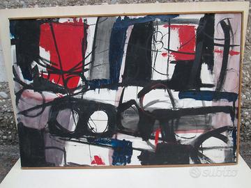 QUADRO ASTRATTO FIRMATO COLAUTTI 66