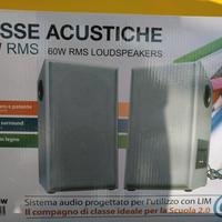 Casse acustiche 60W RMS amplificate