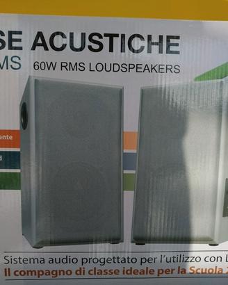 Casse acustiche 60W RMS amplificate