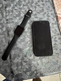 I phone 12 ed apple watch 1 serie