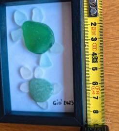 Handmade set 2 quadretti