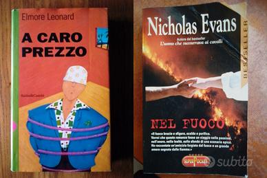 A CARO PREZZO  + NEL FUOCO - DUE LIBRI