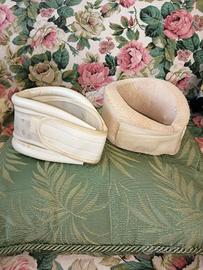 Tutore ortopedico per il collo.