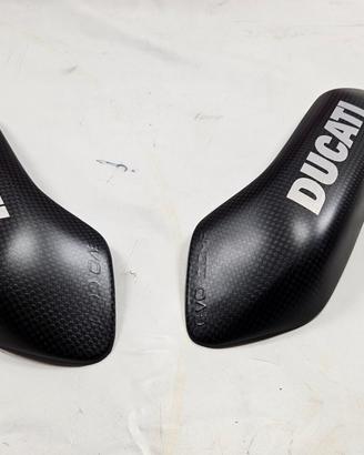 PARASPIGOLI SLIDERS SERBATOIO IN CARBONIO DUCATI P