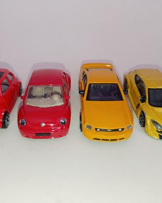 Lotto 4 Modellini Burago Bburago Auto Vintage 1/43