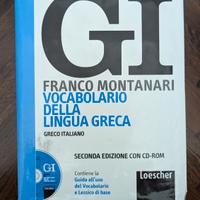 Vocabolario greco Montanari 2 ed. usato
