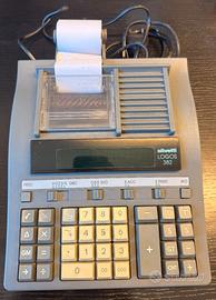 Calcolatrice Olivetti Logos 382 Vintage