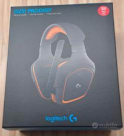 Cuffie con Microfono Gaming Logitech G231