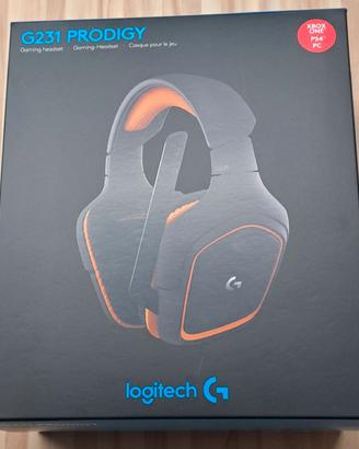 Cuffie con Microfono Gaming Logitech G231