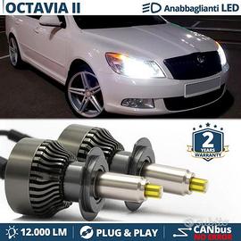Kit LED H7 per Skoda OCTAVIA 2 Restyling 12000LM