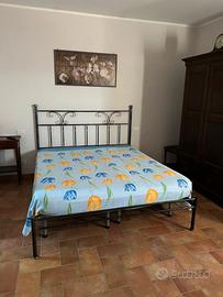 Struttura Letto Matrimoniale Ferro Battuto Cosatto