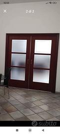 Porta scorrevole a 2 ante
