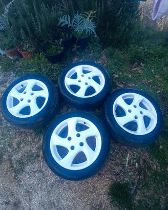 cerchi Peugeot/citroen r15 .GOMME NUOVE.