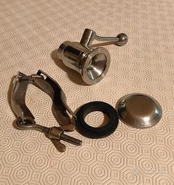 Valvola a sfera inox 1" garolla per vino olio