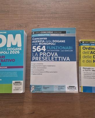 Manuali Concorso Agenzia delle Dogane