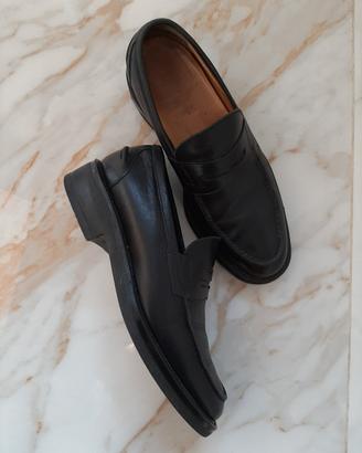 Barrett - Mocassini Classici in Pelle Nera -TG 42