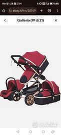 Trio passeggino kesser