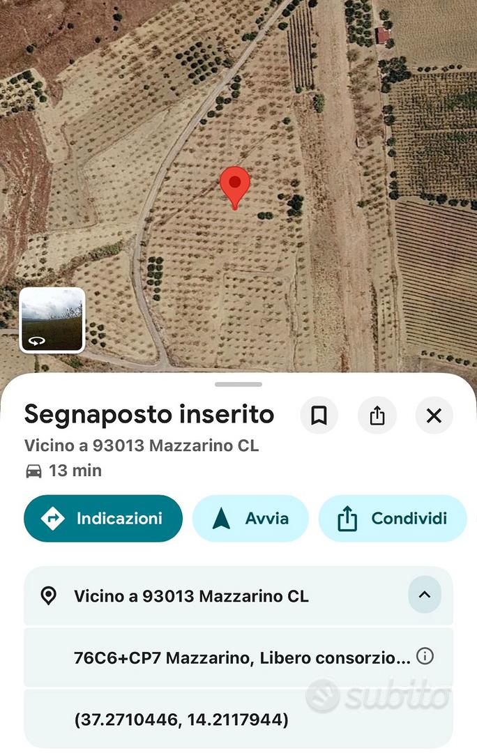 8 tumoli piantato con mandorle e olive - Vista 2