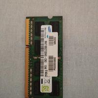 2 moduli RAM ddr3 4gb (tot 8gb) per notebook