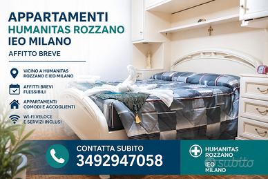 Appartamenti e camere humanitas rozzano IEO Milano