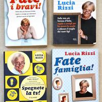 4 LIBRI LUCIA RIZZI FATE I BRAVI COMPITI FAMIGLIA