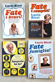 4 LIBRI LUCIA RIZZI FATE I BRAVI COMPITI FAMIGLIA